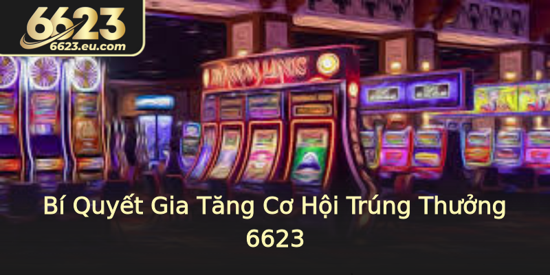 Bí Quyết Gia Tăng Cơ Hội Trúng Thưởng 6623 Bí Quyết Gia Tăng Cơ Hội Trúng Thưởng 6623